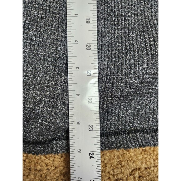 Free People We The Free Grey Blossom Waffle Knit Thermal Top Boho Hippi Size S - Picture 10 of 12